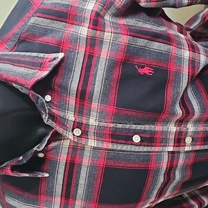 Polo by Ralph Lauren Men's Red Plaid Shirt